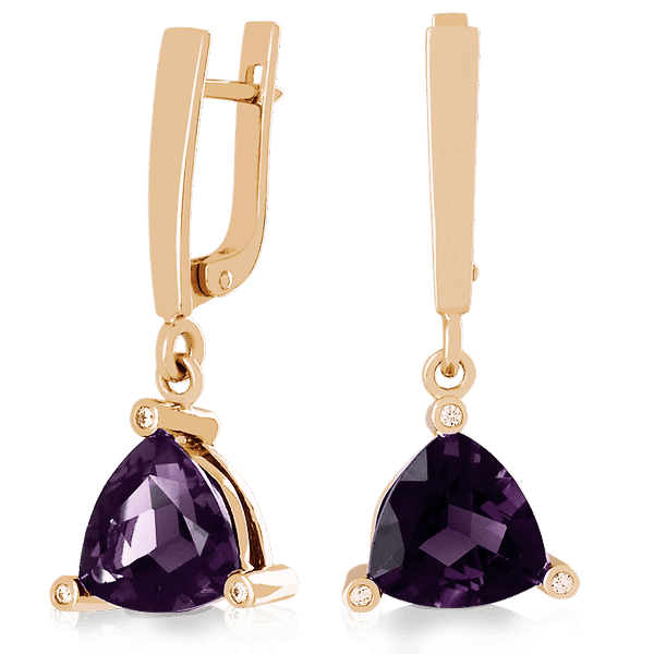 Золотые серьги с александритом 023450 детальное изображение ювелирного изделия Золотые серьги с александритом Золотые серьги с александритом 023450 детальное изображение ювелирного изделия Золотые серьги с александритом