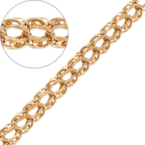 обзорное фото Золотой браслет Венеция 9500202-3,6 Золотой браслет Венеция обзорное фото Золотой браслет Венеция 9500202-3,6  Золотой браслет Венеция