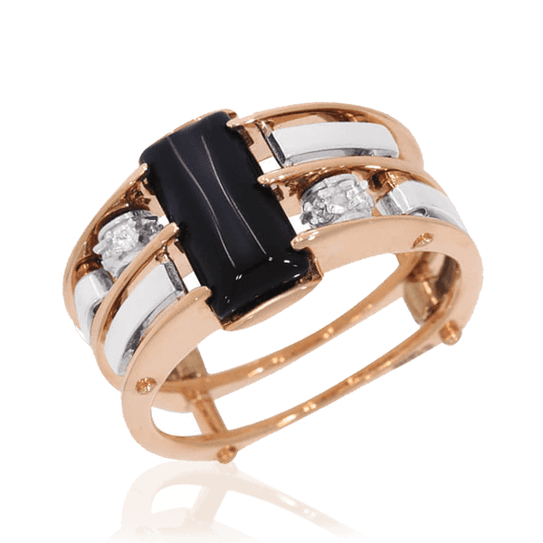 Оригинальное золотое кольцо с агатом для мужчин и для женщин 032266 детальное изображение ювелирного изделия Золотые кольца с агатом Оригинальное золотое кольцо с агатом для мужчин и для женщин 032266 детальное изображение ювелирного изделия Золотые кольца с агатом