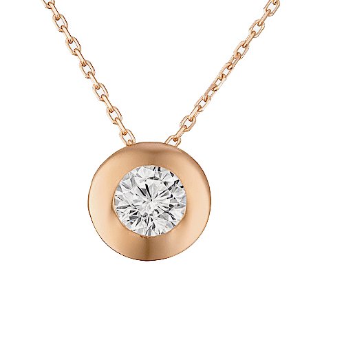 Золотое колье с круглым фианитом 032457 детальное изображение ювелирного изделия Золотые колье с камнями Золотое колье с круглым фианитом 032457 детальное изображение ювелирного изделия Золотые колье с камнями