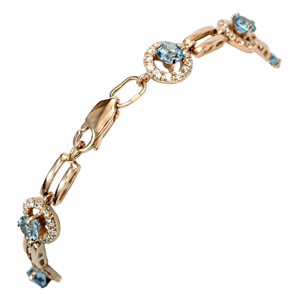 браслет с топазом