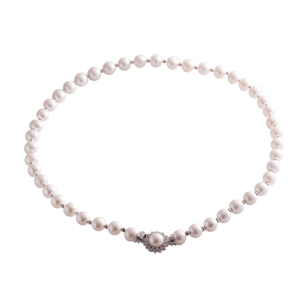 Бусы из жемчуга с золотом Монро 032793 детальное изображение ювелирного изделия Золотые колье с камнями Бусы из жемчуга с золотом Монро 032793 детальное изображение ювелирного изделия Золотые колье с камнями