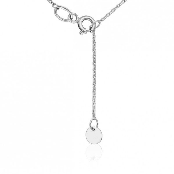 серебряное колье с шпрингельным замком серебряное колье с шпрингельным замком