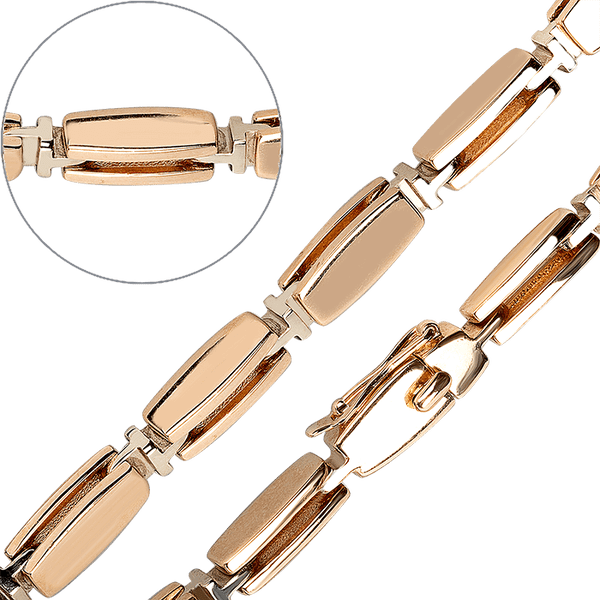 Литая золотая цепь ручной работы в красном золоте 032013 детальное изображение ювелирного изделия Полновесные золотые цепочки Литая золотая цепь ручной работы в красном золоте 032013 детальное изображение ювелирного изделия Полновесные золотые цепочки