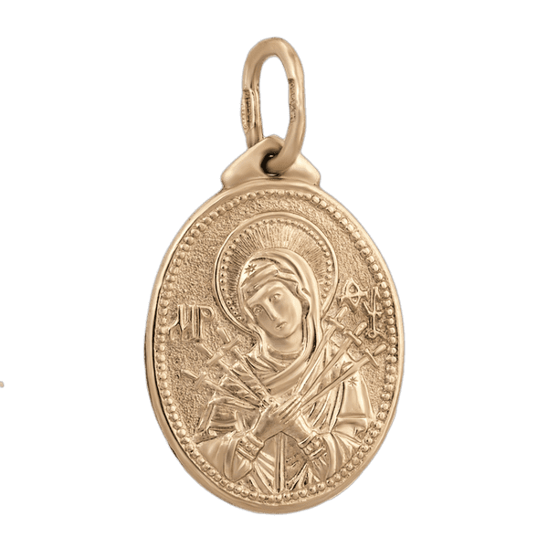 Купить золотая иконка Семистрельная Купить золотая иконка Семистрельная