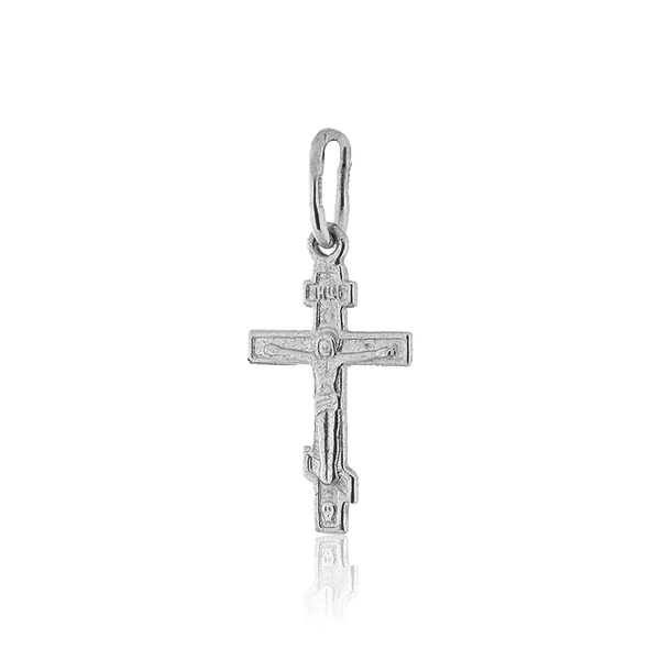 Серебряный детский крестик Распятие 030647 детальное изображение ювелирного изделия Серебряные подвески крестики Серебряный детский крестик Распятие 030647 детальное изображение ювелирного изделия Серебряные подвески крестики