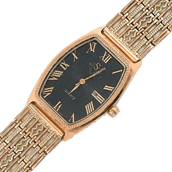 Наручние золотые часы с золотым браслетом 036280 детальное изображение ювелирного изделия Мужские золотые часы Наручние золотые часы с золотым браслетом 036280 детальное изображение ювелирного изделия Мужские золотые часы