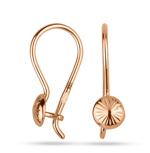 Золотые серьги без вставок на французском замке1,3,0328 детальное изображение ювелирного изделия Серьги без камней Золотые серьги без вставок на французском замке1,3,0328 детальное изображение ювелирного изделия Серьги без камней