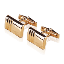 обзорное фото Запонки из желтого золота 585 пробы 033044 Золотые запонки обзорное фото Запонки из желтого золота 585 пробы 033044  Золотые запонки