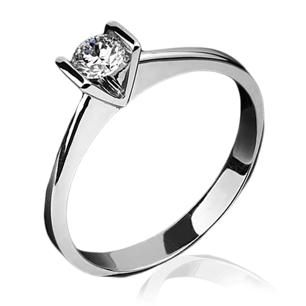 Кольцо из белого золота с бриллиантом 1018/1 детальное изображение ювелирного изделия Золотые кольца для помолвки с бриллиантом Кольцо из белого золота с бриллиантом 1018/1 детальное изображение ювелирного изделия Золотые кольца для помолвки с бриллиантом