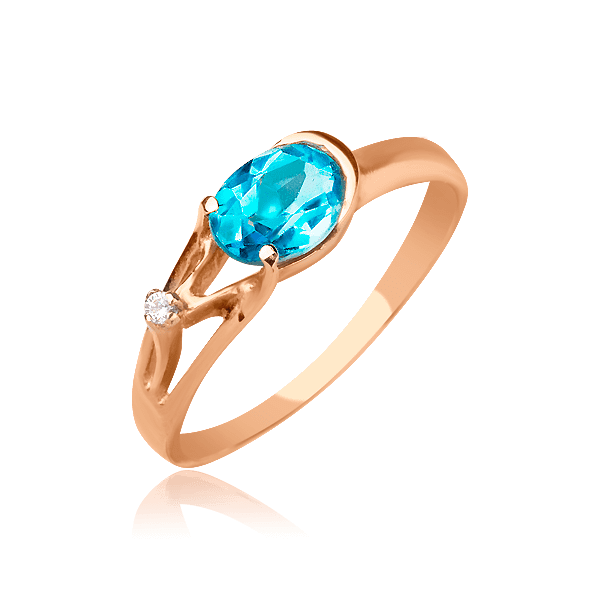 Кольцо с топазом 324502 детальное изображение ювелирного изделия Золотые кольца с топазом Кольцо с топазом 324502 детальное изображение ювелирного изделия Золотые кольца с топазом