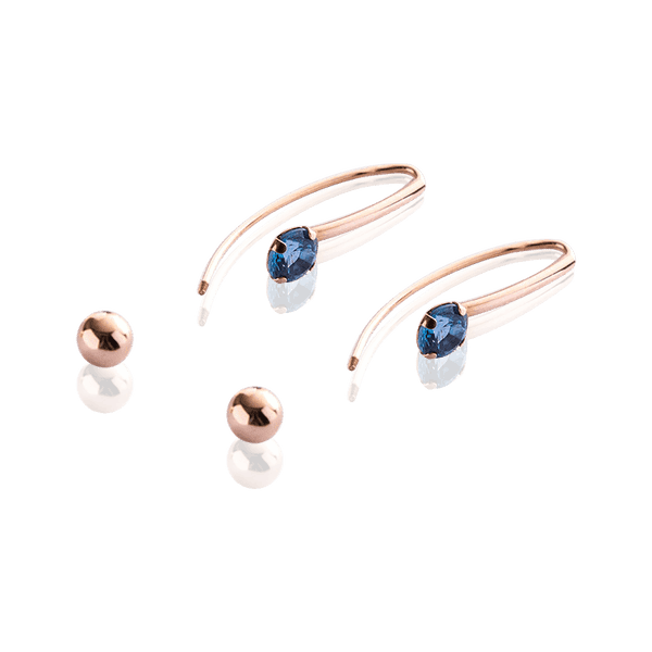 красивые серьги с лондон топазом красивые серьги с лондон топазом