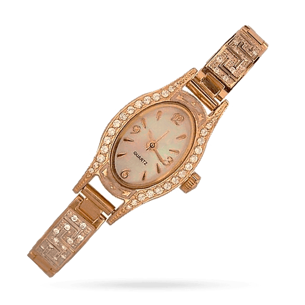 Женские золотые часы с камнями цирконий 036291 детальное изображение ювелирного изделия Женские золотые часы Женские золотые часы с камнями цирконий 036291 детальное изображение ювелирного изделия Женские золотые часы