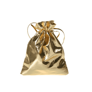 Золотистый мешочек 026043 детальное изображение ювелирного изделия Подарочные футляры и упаковки Золотистый мешочек 026043 детальное изображение ювелирного изделия Подарочные футляры и упаковки