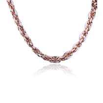 обзорное фото Золотое колье без вставок 026037 Золотое колье без камней обзорное фото Золотое колье без вставок 026037  Золотое колье без камней