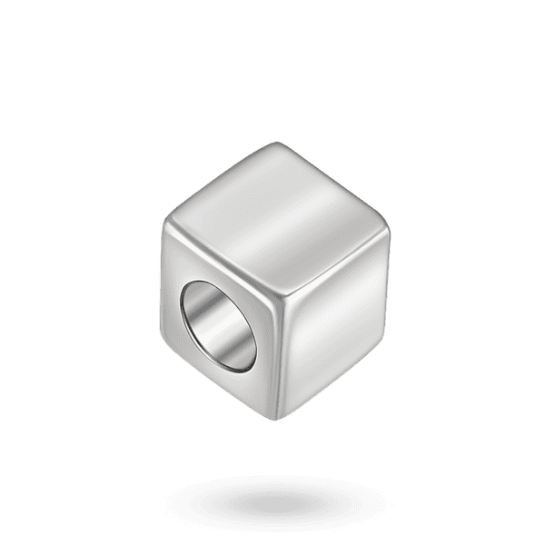 Подвеска "Куб" в белом золоте 040844 детальное изображение ювелирного изделия Золотые подвески без камней Подвеска "Куб" в белом золоте 040844 детальное изображение ювелирного изделия Золотые подвески без камней