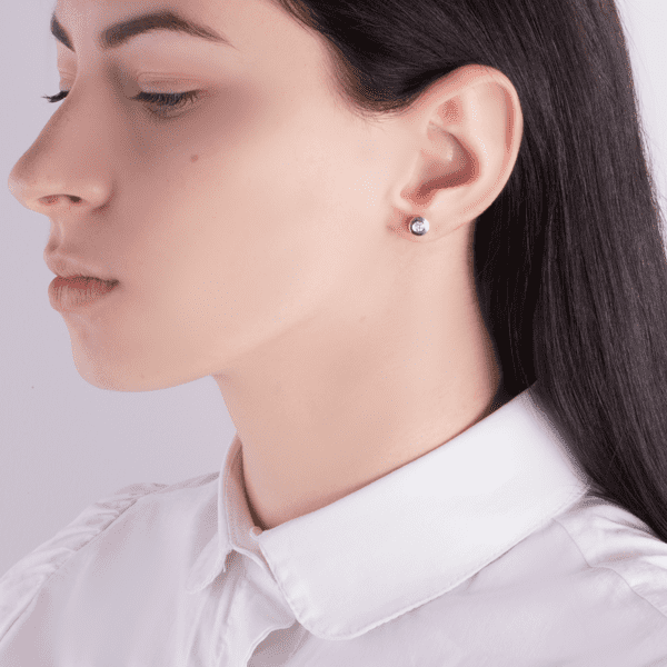 Серьги из белого золота с бриллиантами Minelava E0688  фото Серьги из белого золота с бриллиантами Minelava E0688  фото