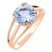 обзорное фото Золотое кольцо с топазом 023857 Золотые кольца с топазом обзорное фото Золотое кольцо с топазом 023857  Золотые кольца с топазом