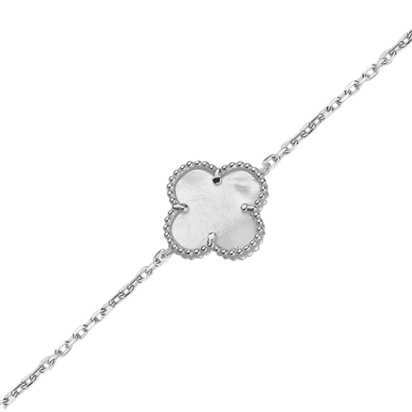 Серебряный браслет с перламутром 027758 детальное изображение ювелирного изделия Серебряные женские браслеты Серебряный браслет с перламутром 027758 детальное изображение ювелирного изделия Серебряные женские браслеты