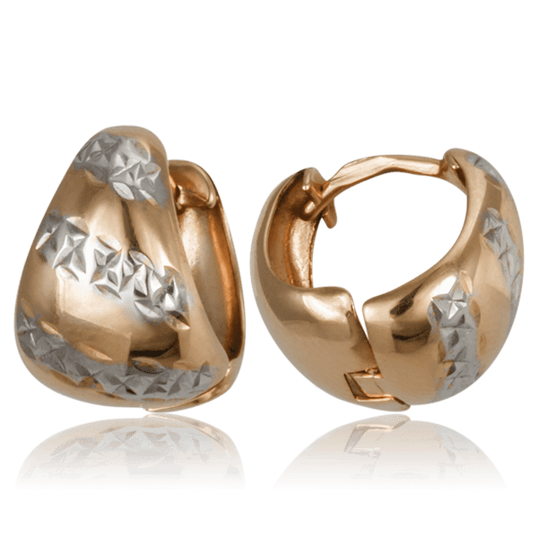 Золотые серьги 125851 детальное изображение ювелирного изделия Золотые серьги