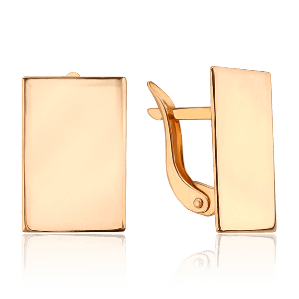 Золотые серьги без камней глянцевая пластина 036577 детальное изображение ювелирного изделия Золотые серьги Золотые серьги без камней глянцевая пластина 036577 детальное изображение ювелирного изделия Золотые серьги
