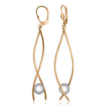 оглядове фото Золоті сережки 80155