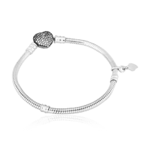 обзорное фото Серебряный браслет с шармами 024827  Серебряные браслеты для шармов