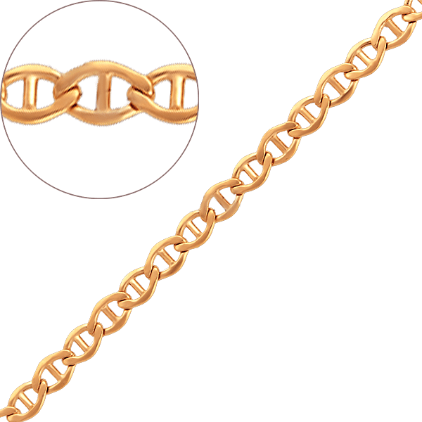 Золотий ланцюг Валентино 9600511-3 детальне зображення ювелірного виробу