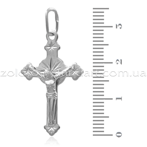 Серебряный подвес 62447 детальное изображение ювелирного изделия Серебряные подвески крестики Серебряный подвес 62447 детальное изображение ювелирного изделия Серебряные подвески крестики
