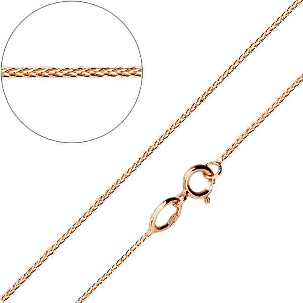 Ланцюжок з золота 585 Колосок 033585 детальне зображення ювелірного виробу Ланцюжок з золота 585 Колосок 033585 детальне зображення ювелірного виробу