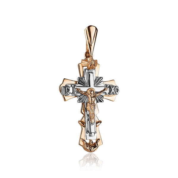 Золотий хрест 029319 детальне зображення ювелірного виробу