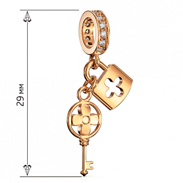 підвіска ключик і замок підвіска ключик і замок