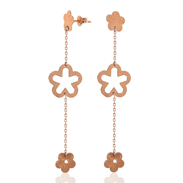 Длинные золотые серьги трансформеры Клевер 031610 детальное изображение ювелирного изделия Золотые серьги цепочки Длинные золотые серьги трансформеры Клевер 031610 детальное изображение ювелирного изделия Золотые серьги цепочки