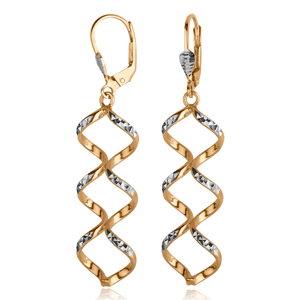 Золотые серьги 80242 детальное изображение ювелирного изделия Золотые серьги подвески Золотые серьги 80242 детальное изображение ювелирного изделия Золотые серьги подвески