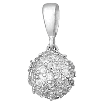 обзорное фото Серебряный подвес П2Ф/068 Серебряные подвески со вставками обзорное фото Серебряный подвес П2Ф/068  Серебряные подвески со вставками