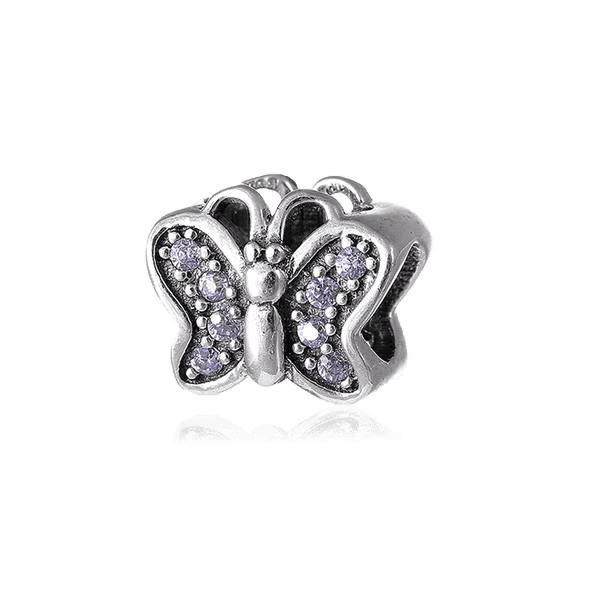 Серебряный подвес-шарм Бабочка 026345 детальное изображение ювелирного изделия Серебряные подвесы-шармы (бусины) Серебряный подвес-шарм Бабочка 026345 детальное изображение ювелирного изделия Серебряные подвесы-шармы (бусины)