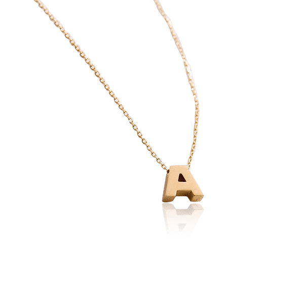 Золотое колье буква А 032800 детальное изображение ювелирного изделия Золотое колье без камней Золотое колье буква А 032800 детальное изображение ювелирного изделия Золотое колье без камней