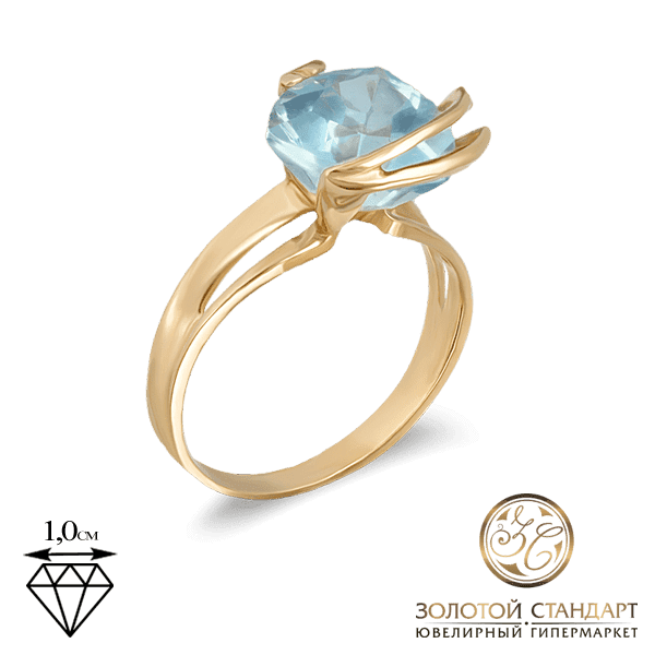 Золотое кольцо с топазом Золотое кольцо с топазом