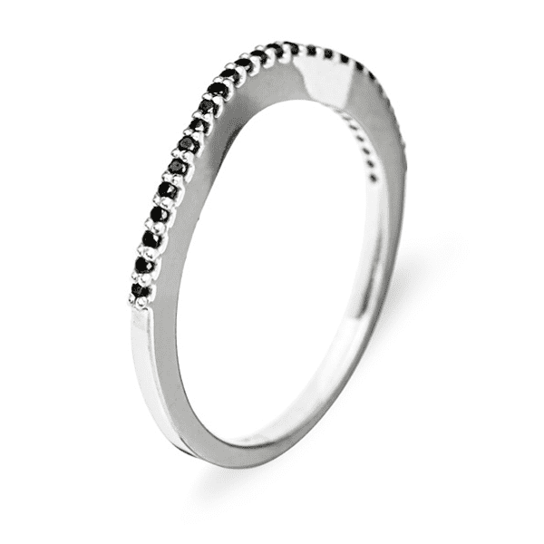 Золотое кольцо с черными бриллиантами R0431+1 детальное изображение ювелирного изделия Золотые кольца с черным бриллиантом Золотое кольцо с черными бриллиантами R0431+1 детальное изображение ювелирного изделия Золотые кольца с черным бриллиантом