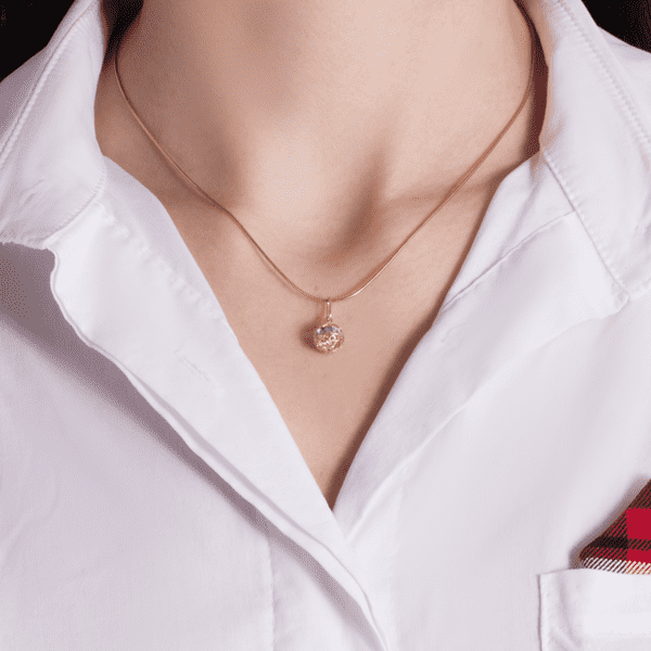 Золотой подвес Шарик 62326 фото Золотой подвес Шарик 62326 фото