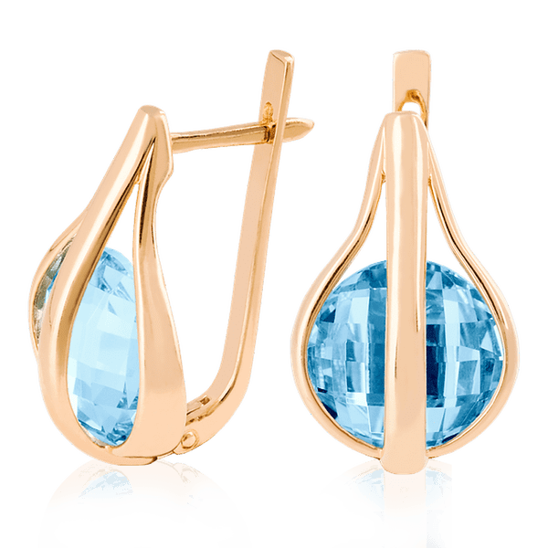 Золотые серьги с топазом 023583 детальное изображение ювелирного изделия Золотые серьги с топазом Золотые серьги с топазом 023583 детальное изображение ювелирного изделия Золотые серьги с топазом