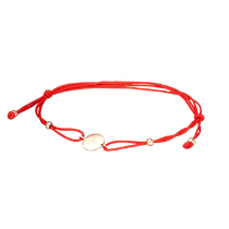 обзорное фото Красная нить на запястье с золотом 032329 Красная нить с золотом обзорное фото Красная нить на запястье с золотом 032329  Красная нить с золотом