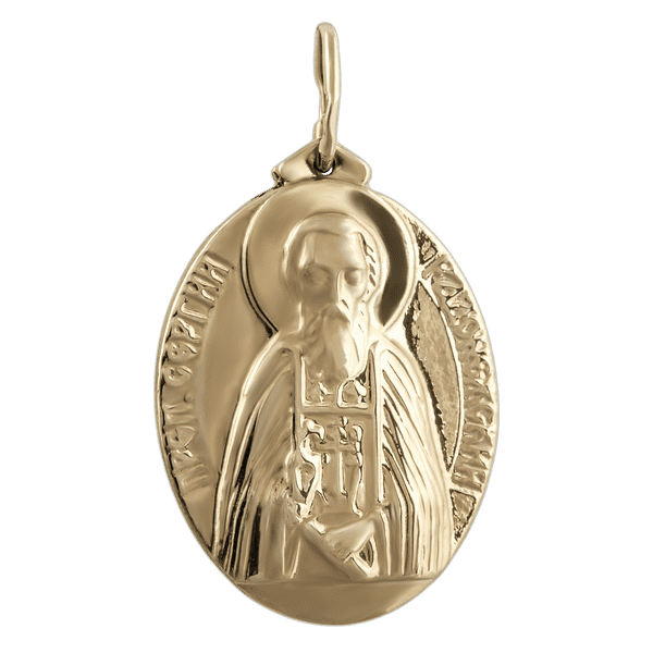 Купити підвіс Св. Сергій Радонежський золото Купити підвіс Св. Сергій Радонежський золото