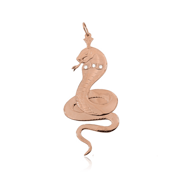 Золотой кулон Змея с фианитами 028824 детальное изображение ювелирного изделия Золотые кулоны с фианитом Золотой кулон Змея с фианитами 028824 детальное изображение ювелирного изделия Золотые кулоны с фианитом