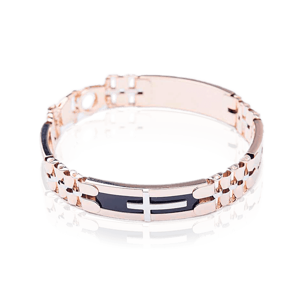 Золотой браслет с ониксом 025219 детальное изображение ювелирного изделия Золотые браслеты с ониксом Золотой браслет с ониксом 025219 детальное изображение ювелирного изделия Золотые браслеты с ониксом