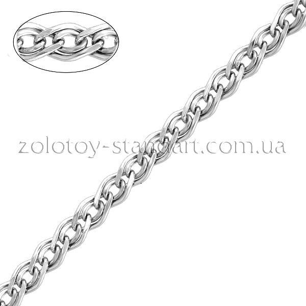 Серебряная цепочка Нонна 11517 детальное изображение ювелирного изделия Серебряные цепочки