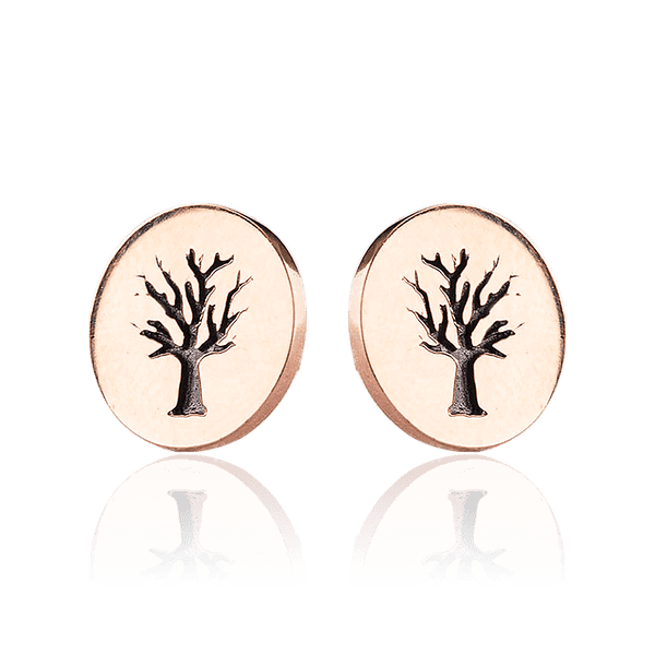 Молодежные золотые серьги гвоздики Древо 033046 детальное изображение ювелирного изделия Золотые серьги Молодежные золотые серьги гвоздики Древо 033046 детальное изображение ювелирного изделия Золотые серьги