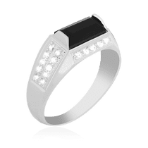 обзорное фото Серебряное кольцо с фианитами 024702 Серебряные кольца с фианитом обзорное фото Серебряное кольцо с фианитами 024702  Серебряные кольца с фианитом