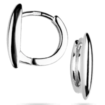 обзорное фото Необыкновенные серебряные серьги на английской застежке без вставок 039592 Серебряные серьги без вставок обзорное фото Необыкновенные серебряные серьги на английской застежке без вставок 039592  Серебряные серьги без вставок