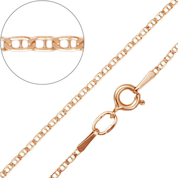 Золотая цепочка Валентино 14001 детальное изображение ювелирного изделия Валентино плетение золотых цепочек